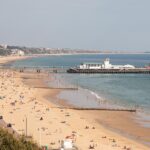 Bournemouth Beach in Dorset