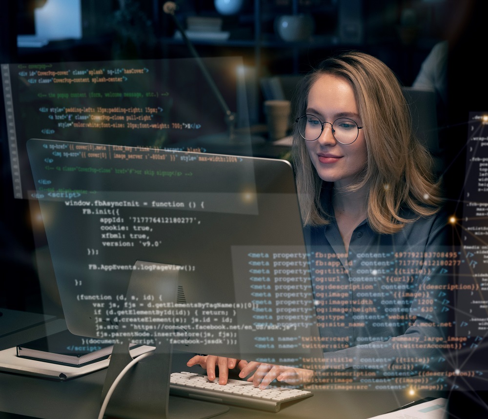 html-css-collage-concept-with-person